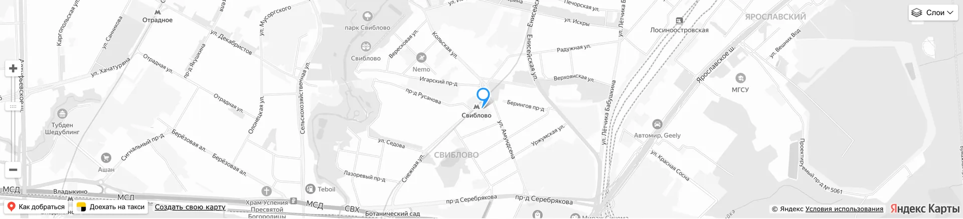Карта: офис АВТОМАРТ на улице Снежная, дом 26 в Москве